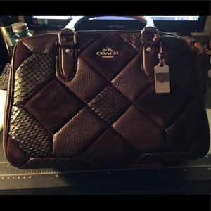 Coach Leather & Suede - REAL NOT FACTORY OR OUTLET